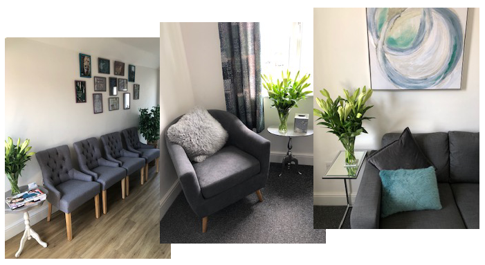 Collection of 3 photos of rooms