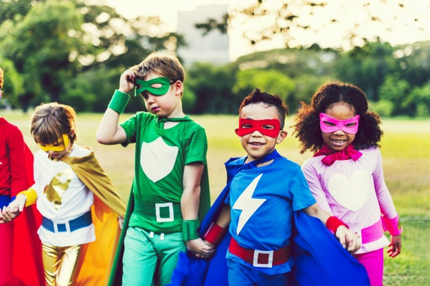 Children superheros